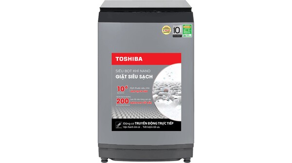 Máy giặt TOSHIBA Lồng đứng Inverter 15 kg AW-DUM1600LV (SG)